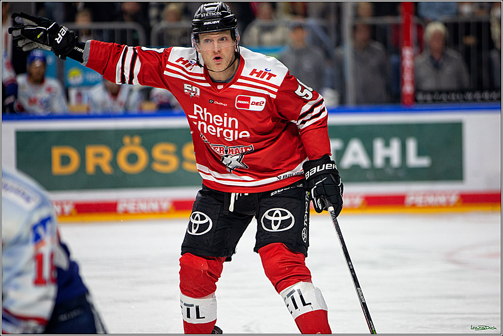 PENNY DEL; Koelner Haie- Adler Mannheim; Koeln, 04.11.2022